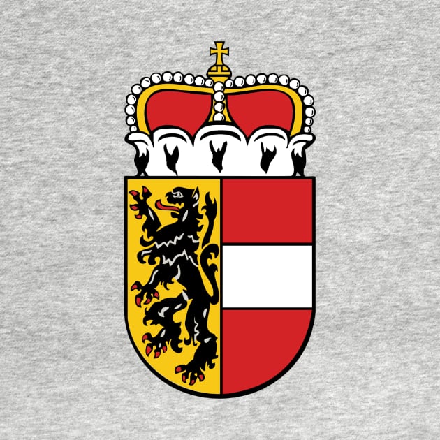 Coat of arms of Salzburg by Wickedcartoons